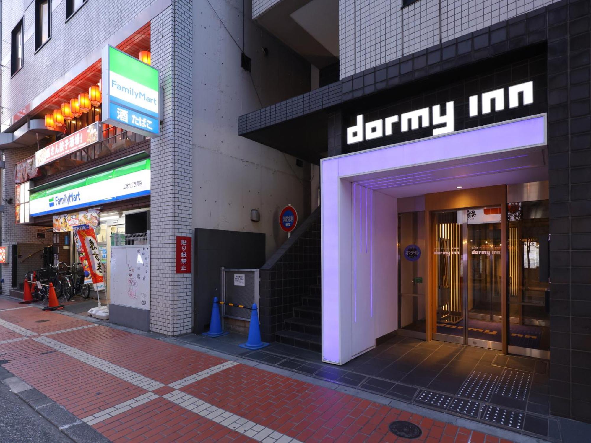 Dormy Inn Ueno Okachimachi Tokyo Bagian luar foto